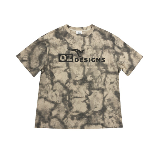 Short Sleeve Dye Washed Tee